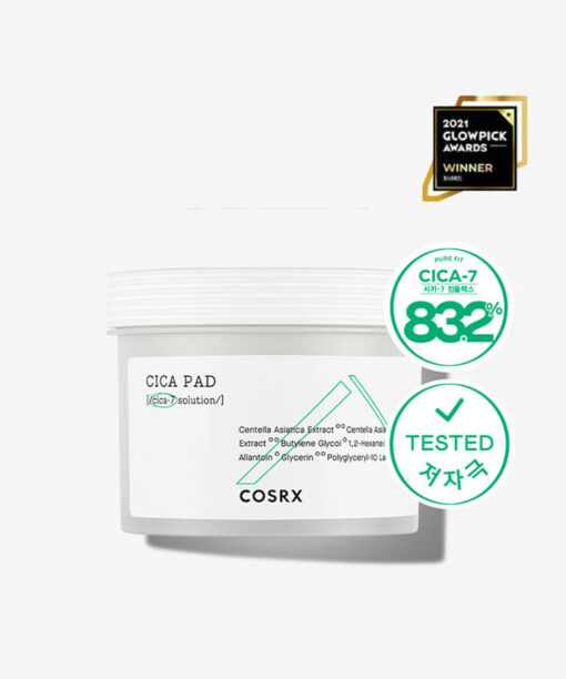 韓國COSRX Pure Fit Cica Pad 積雪草保濕舒緩純素棉片
