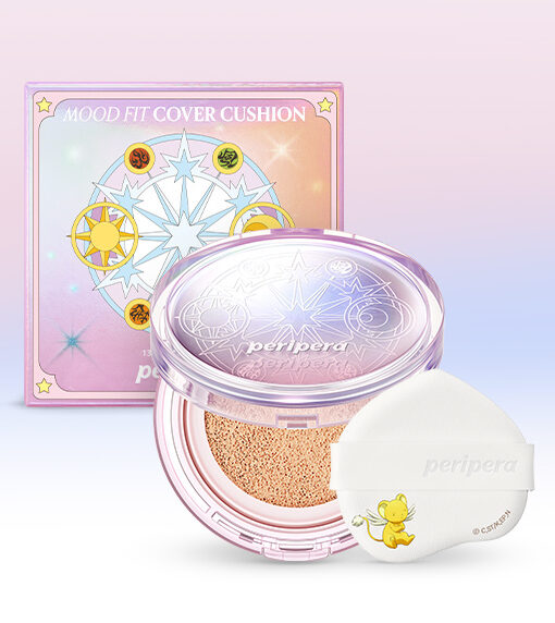New!限量🌸小櫻系列~peripera Mood Fit Cover Cushion 持久遮瑕氣墊粉底 - 3色選擇