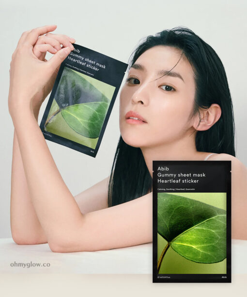 23年新版～韓國 ABIB 23AD Gummy Sheet Mask Heartleaf Sticker 香口膠魚腥草面膜 一盒10片 - 2種選擇