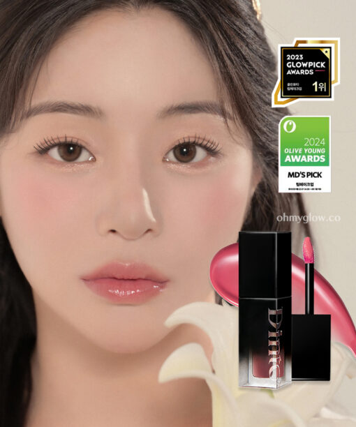 YSL平替～文佳煐同款唇釉！GlowPick🏆金秀賢代言韓國品牌 Dinto Blur Glowy Lip Tint ✨輕透鏡面水光唇釉(#201-230) - 30色選擇